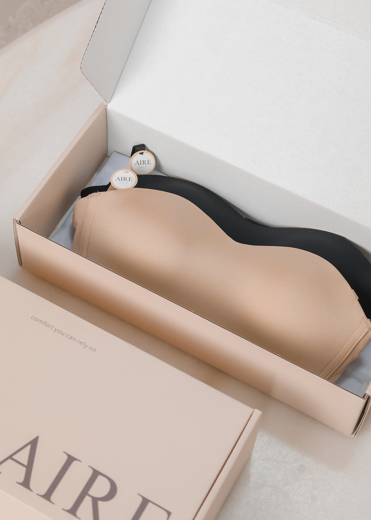 AIRE Strapless Bandeau Bra Pack