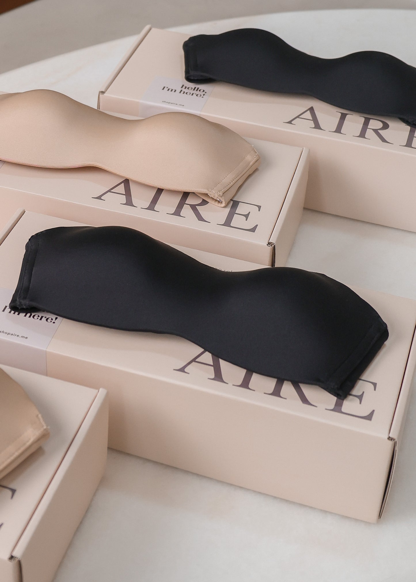 AIRE Strapless Bandeau Bra Pack