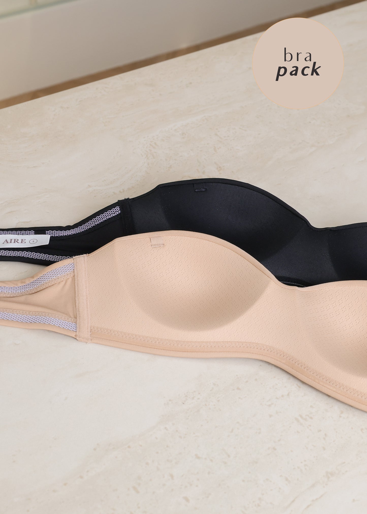 AIRE Strapless Sweetheart Bra Pack