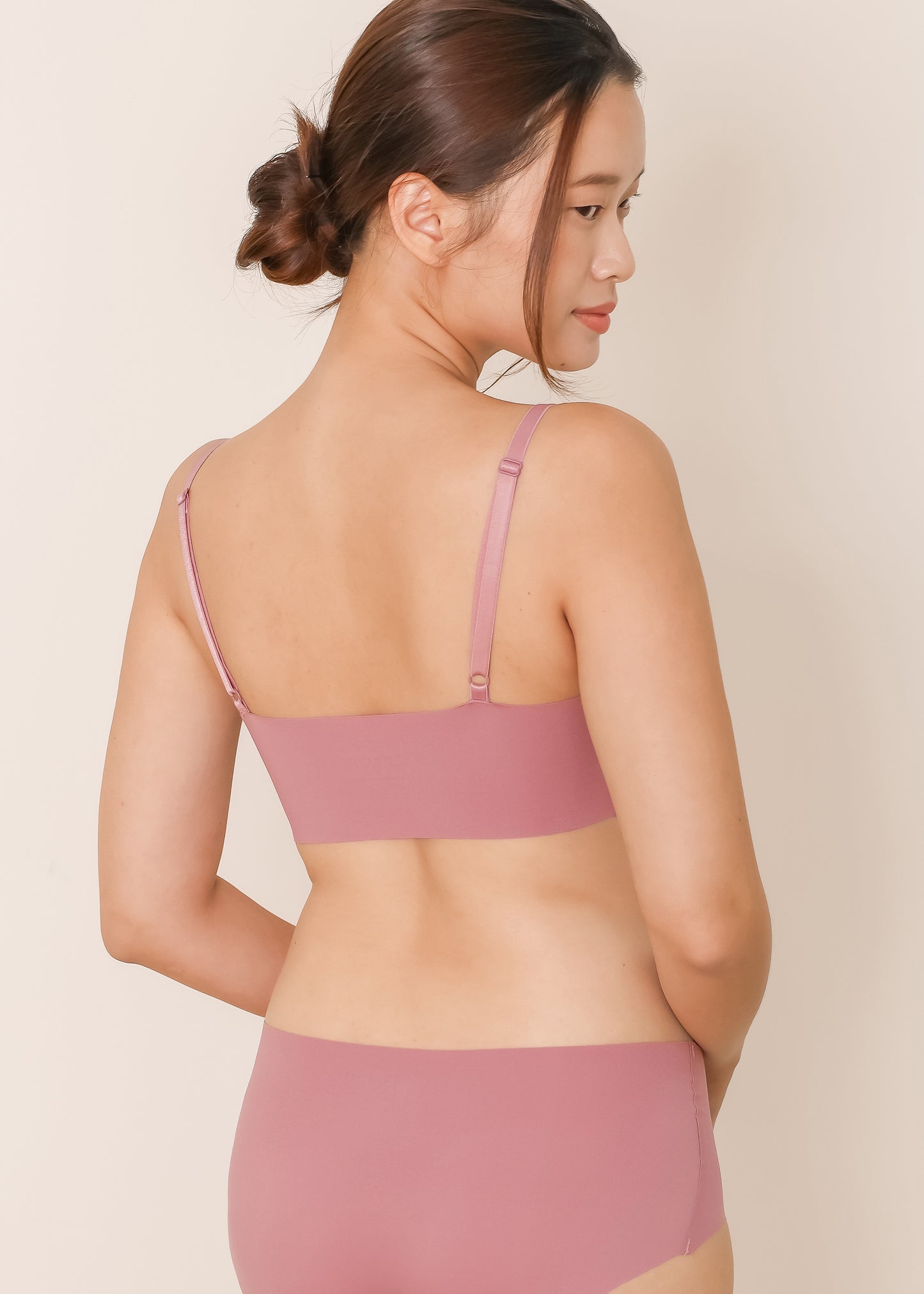 AIRE All-day Seamless Bra & Panties Pack (Mauve)