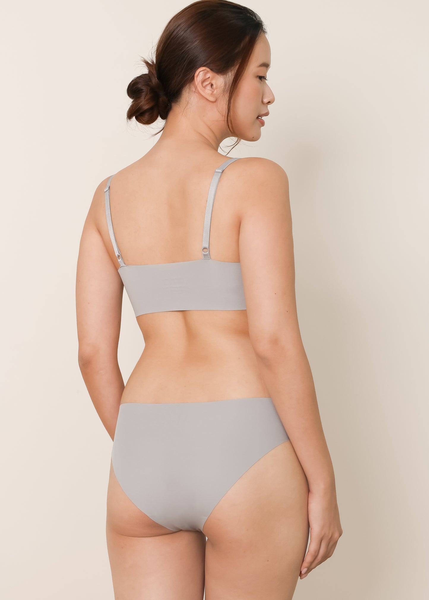 AIRE All-day Seamless Bra & Panties Pack (Misty Grey)