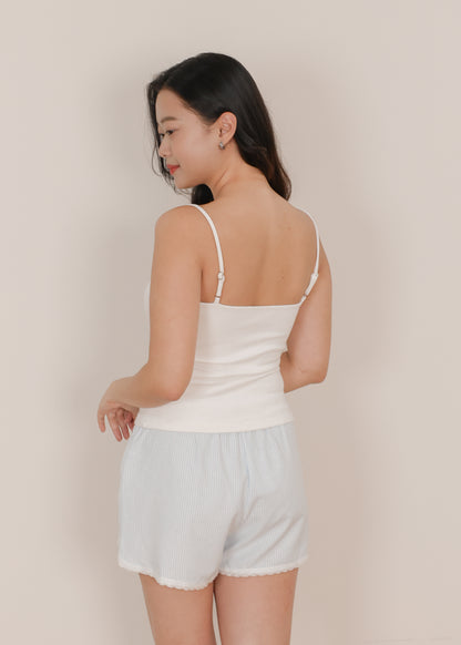 AIRE Everyday Lace Trim Top (Cami/Tee)