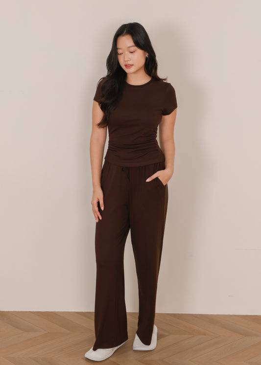 AIRE 24/7 Tee Set (Brown, Ivory)