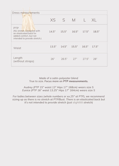 AIRE Minimal Lace Slip Dress (Champagne, Midnight)