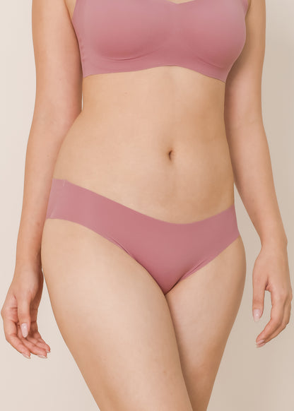 AIRE All-day Seamless Bra & Panties Pack (Mauve)