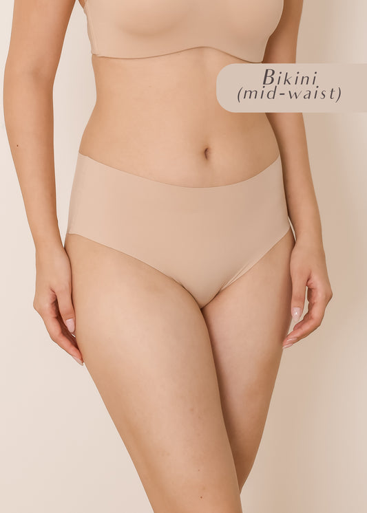 AIRE Seamless Panties (Mid Rise)